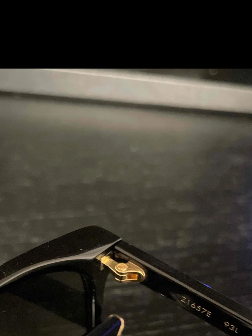 Louis Vuitton Black Cat-Eye Sunglasses